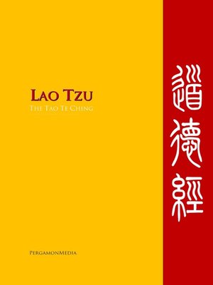 cover image of The Tao Te Ching